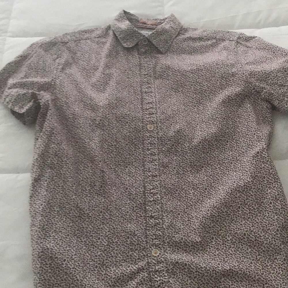 Short sleeve print shirt